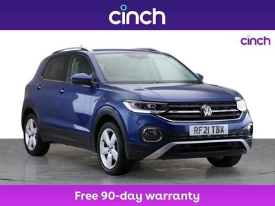 Blue Used 2021 VW T-Cross SEL SUV | £12,499 (Fair price)