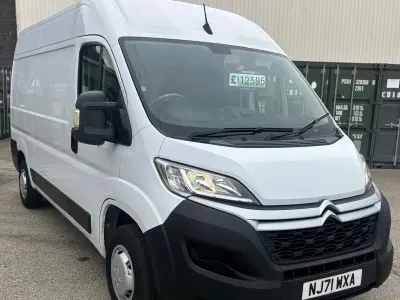Used Citroën Relay 140 HP (102 kW) 2021 White Van