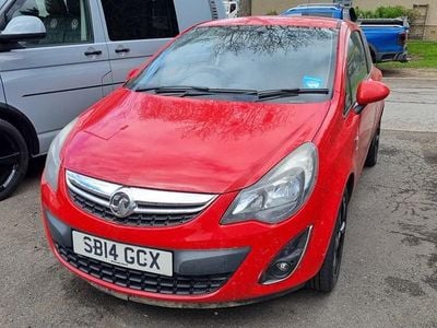 Begagnad Vauxhall Corsa 2014 Röd Halvkombi