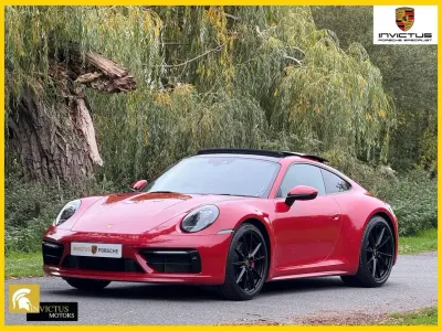Used Porsche 992 450 HP (330 kW) 2020 Red Coupe