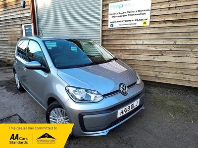 Begagnad VW up! S 60 HK (44 kW) 2018 Silver Halvkombi