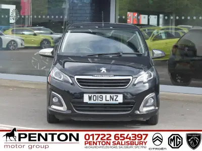 Used Peugeot 108 Collection 72 HP (52 kW) 2019 Black Hatchback