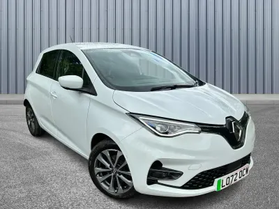 Used Renault Zoe GT-Line 100 kW (136 HP) 2022 White Hatchback