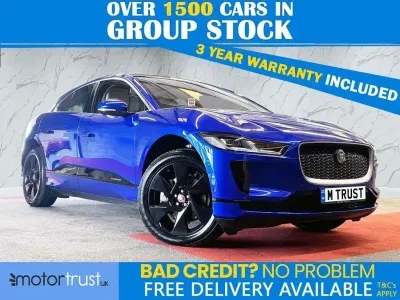 Used Jaguar I-Pace SE 294 kW (400 HP) 2020 Blue SUV
