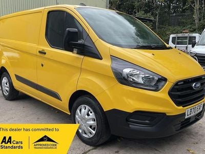 Yellow Used 2020 Ford Transit Custom S Van | £7,495 (Good price)