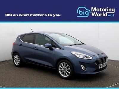 used Ford Fiesta a 1.0T EcoBoost Titanium Hatchback 5dr Petrol Manual Euro 6 (s/s) (95 ps) Android Auto