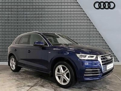 Used Audi Q5 S-Line 190 HP (139 kW) 2019 Blue SUV