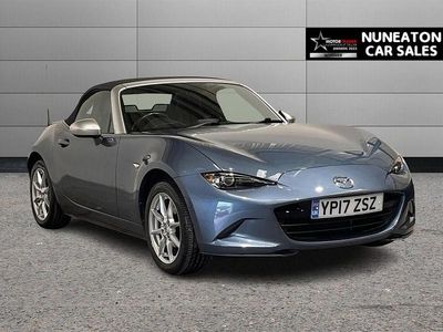 Blue Used 2017 Mazda MX5 Cabriolet | £12,350 (Fair price)