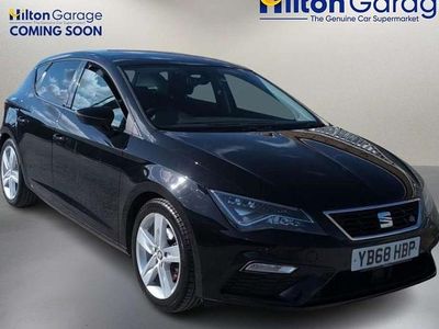 Used Seat Leon FR 130 HP (95 kW) 2019 Black Hatchback