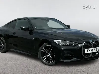 Begagnad BMW 420 M Sport 187 HK (137 kW) 2022 Svart Sportkupé