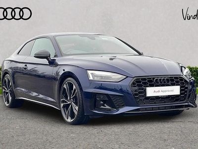 Used Audi A5 Black Edition 200 HP (147 kW) 2024 Blue Coupe