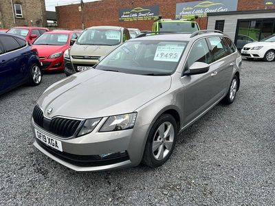 Used Skoda Octavia SE Technology 115 HP (84 kW) 2019 Beige Estate