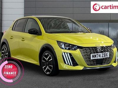Used Peugeot 208 GT 136 HP (100 kW) 2025 Yellow Hatchback
