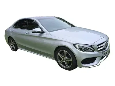 Używany Mercedes C220 AMG line 170 KM (125 kW) 2016 Srebrny Sedan/Limuzyna
