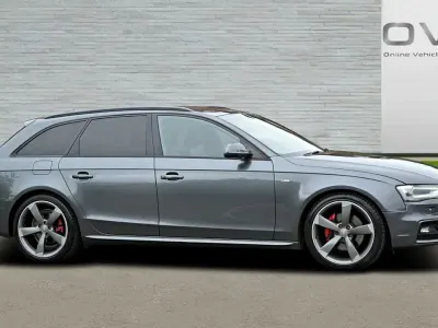 Used Audi A4 Black Edition 204 HP (150 kW) 2012 Grey Estate