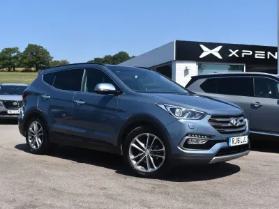 Used Hyundai Santa Fe Premium SE 200 HP (147 kW) 2016 Blue SUV