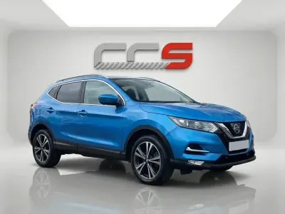 Used Nissan Qashqai N-Connecta 110 HP (80 kW) 2017 Blue SUV