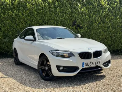 Używany BMW 218 Sport Line 2015 Biały Coupe
