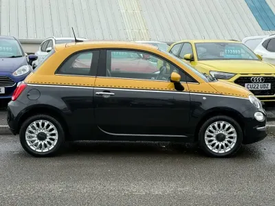 Used Fiat 500 Lounge 69 HP (50 kW) 2018 Multicolour Hatchback