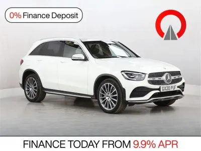 Used Mercedes GLC300 AMG Line Premium 245 HP (180 kW) 2020 White SUV