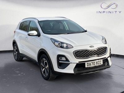 Used Kia Sportage 130 HP (95 kW) 2020 White SUV