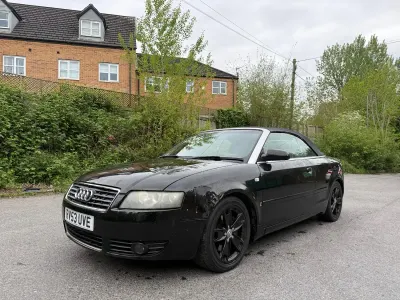Used Audi A4 Cabriolet Sport 170 HP (125 kW) 2003 Black Cabriolet