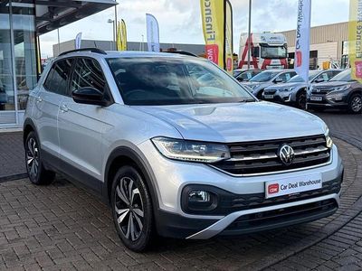 Silver Used 2023 VW T-Cross Black Edition SUV | £16,899 (Fair price)