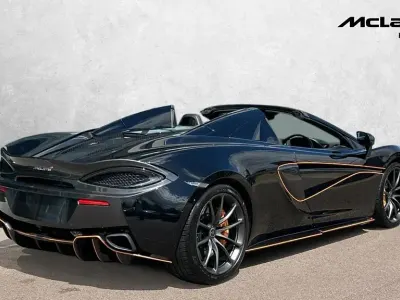 Used McLaren 570S 570 HP (419 kW) 2019 Black Cabriolet