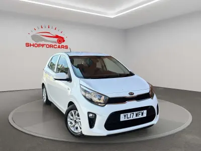 Used Kia Picanto 83 HP (61 kW) 2017 White Hatchback