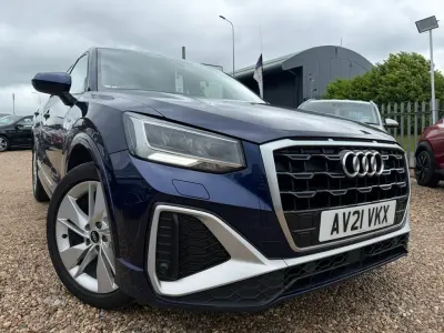 Used Audi Q2 S-Line 150 HP (110 kW) 2021 Blue SUV