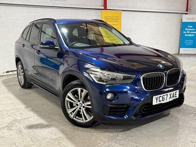 Used BMW X1 Sport Line 190 HP (139 kW) 2017 Blue SUV