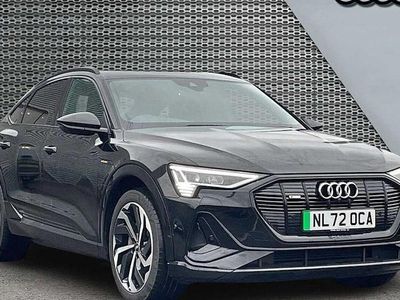 Black Used 2022 Audi e-tron Sportback Black Edition SUV | £33,038 (Expensive)