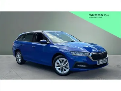Used Skoda Octavia SE Technology 200 HP (147 kW) 2024 Blue Estate