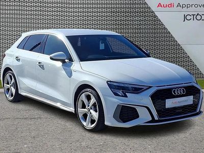 Used Audi A3 S-Line 147 HP (108 kW) 2022 White Sedan