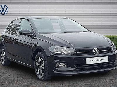 Used VW Polo Match 95 HP (69 kW) 2020 Black Hatchback