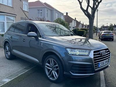 Used Audi Q7 S-Line 218 HP (160 kW) 2016 Grey SUV