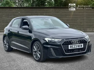Used Audi A1 Sportback S-Line 110 HP (80 kW) 2023 Black Hatchback