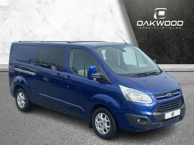 Used Ford Transit Custom Limited 155 HP (114 kW) 2014 Blue Estate