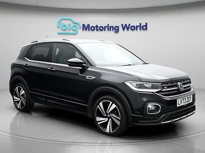 Used VW T-Cross R-line 110 HP (80 kW) 2023 Black SUV