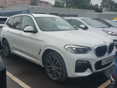 Used BMW X3 M Sport 190 HP (139 kW) 2019 White SUV