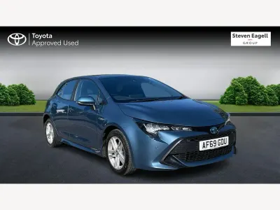Used Toyota Corolla 122 HP (89 kW) 2019 Blue Hatchback