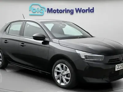 Used Vauxhall Corsa S 101 HP (74 kW) 2025 Black Hatchback