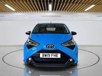 Used Toyota Aygo Trend 71 HP (52 kW) 2019 Blue Hatchback