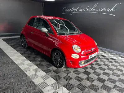 Used Fiat 500 S 69 HP (50 kW) 2017 Red Hatchback