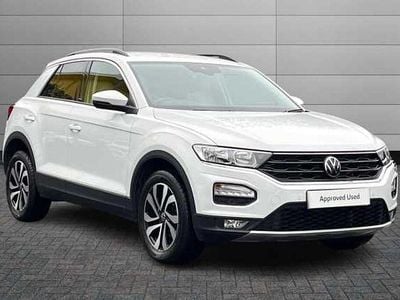 White Used 2022 VW T-Roc Active SUV | £17,990 (Fair price)