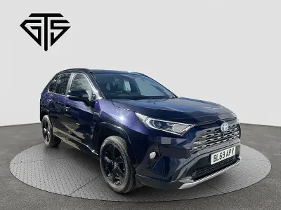 Used Toyota RAV4 222 HP (163 kW) 2019 Blue/black SUV