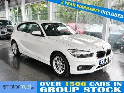 Used BMW 118 Comfort Edition 136 HP (100 kW) 2018 White Hatchback