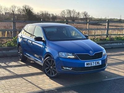 Blue Used 2017 Skoda Rapid Sport Hatchback | £8,990 (Fair price)