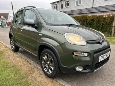Used Fiat Panda 4x4 S 75 HP (55 kW) 2013 Green Hatchback