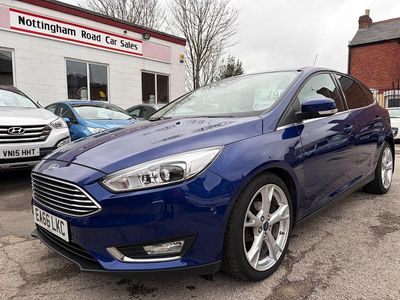 Used Ford Focus Titanium X 120 HP (88 kW) 2016 Blue Hatchback